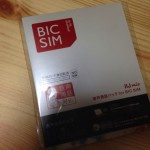 BIC SIM が到着しました
